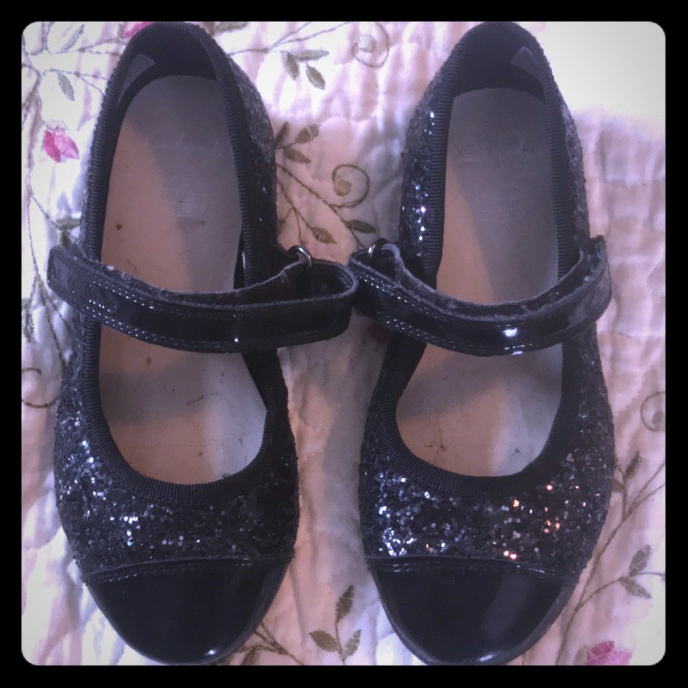 Clark’s sparkle dress shoes.